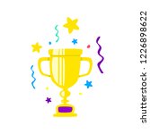 the first place trophy. award... | Shutterstock .eps vector #1226898622