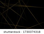 abstract black with gold lines  ... | Shutterstock .eps vector #1730374318