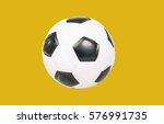 football ball white and black... | Shutterstock . vector #576991735