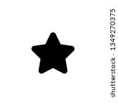 isolated star favorite icon... | Shutterstock .eps vector #1349270375