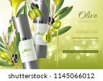 design cosmetics product... | Shutterstock .eps vector #1145066012