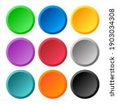 multi color 3d circle icon... | Shutterstock .eps vector #1903034308