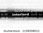 Small photo of interlard word in a dictionary. interlard concept.