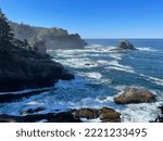 Small photo of Cape Flattery in Washington State, most northwesterly point in contigious US