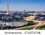 Washington  D.c. Cityscape With ...