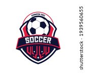 soccer football badge logo... | Shutterstock .eps vector #1939560655