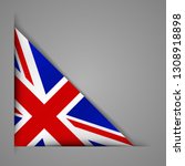 flag of the great britain .... | Shutterstock .eps vector #1308918898
