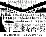 the biggest isolated trees... | Shutterstock .eps vector #1620196498