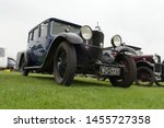 Small photo of 29th June 2019- A vintage Crosslet car on display at a classic vehicle show at Pontacothi, Carmarthenshire, Wales, UK.
