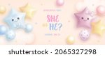 he or she  cartoon gender... | Shutterstock .eps vector #2065327298