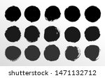 set of round button. hand... | Shutterstock .eps vector #1471132712