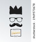 happy father's day. trendy... | Shutterstock .eps vector #1969573678