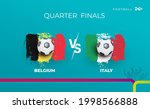 quarter finals of the football... | Shutterstock .eps vector #1998566888
