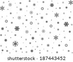 Snowflakes Background...