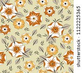 decorative seamless pattern... | Shutterstock .eps vector #1122225365