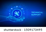 technical support in robotic... | Shutterstock .eps vector #1509173495