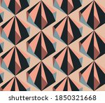 seamless geometric pattern with ... | Shutterstock .eps vector #1850321668