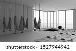 unfinished project of empty... | Shutterstock . vector #1527944942