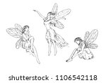 Beautiful Three Young Fairies...