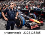 Small photo of Spielberg, Austria. 29 June-02 July 2023. F1 World Championship 2023. Austrian Grand Prix. Christian Horner, Team Principal Red Bull.