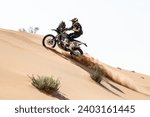 Small photo of Dammam, Saudi Arabia. January 15th, 2023. W2RC Cross Country Rally World Championship 2023. 45th Rally Dakar. #83, Julien Jagu, FRA, KTM 450 Rally Replica, Dragon Rally Team, in the dunes.
