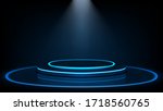 dark stage for product... | Shutterstock .eps vector #1718560765