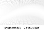 white and grey abstract... | Shutterstock .eps vector #754506505