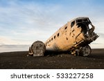 Crashed plane in Iceland