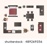 Modern Furniture Top View furniture plan free vector art - (3552 free downloads) Modern Furniture Top View furniture plan free vector art - (3552 free downloads)