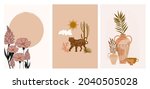 collection of modern arts... | Shutterstock .eps vector #2040505028