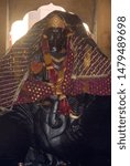 Small photo of BAIJNATH, INDIA - March 26, 2011: Mahakal Shani temple, Palampur, Himachal Pradesh, India, Southeast, Asia