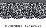 lace seamless background | Shutterstock . vector #627164798