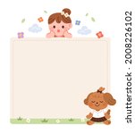 blank cute background for... | Shutterstock .eps vector #2008226102