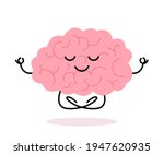 happy healthy brain mind... | Shutterstock .eps vector #1947620935