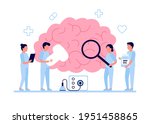 diagnostic checkup of brain... | Shutterstock .eps vector #1951458865