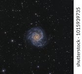 Small photo of This is an image of M74. It is a spiral galaxy about 32 million light years away in the constellation Pisces.
