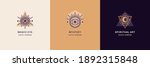 eye  sun and moon abstract logo ... | Shutterstock .eps vector #1892315848