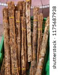 Small photo of Surukai tree bark the product from penan people at sarawak who is said to be able to drive away the evil spirit from home