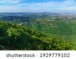 Small photo of View of the Upper Galilee, and southern Lebanon, from Adir mountain, Northern Israel