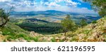 Panorama Of The Jezreel Valley...