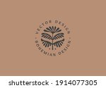 vector logo design template in... | Shutterstock .eps vector #1914077305