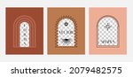 vector set of design elements... | Shutterstock .eps vector #2079482575