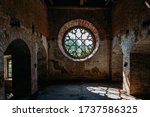 Round Stained Glass Window In...