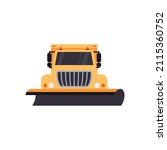 Snowplow Truck With Blade For...