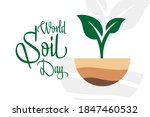 world soil day. december 5.... | Shutterstock .eps vector #1847460532