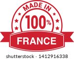 made in france collection of... | Shutterstock .eps vector #1412916338