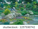 Rockery And Water Garden With...