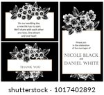 vintage delicate invitation... | Shutterstock .eps vector #1017402892