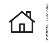 house vector icon. home linear... | Shutterstock .eps vector #1926439028