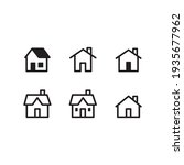set of house vector icons.... | Shutterstock .eps vector #1935677962